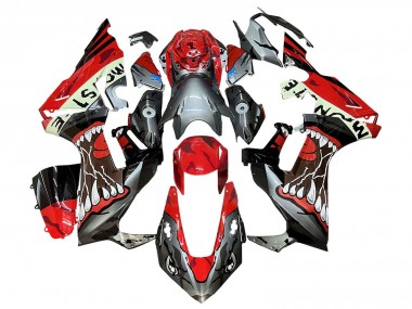 Shop 2017-2023 Honda CBR1000RR Motorcycle Fairings - Red Grey Black Monster Shark Canada