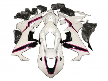 Shop 2017-2023 Honda CBR1000RR Motorcycle Fairing - White Pink Glossy Black Canada