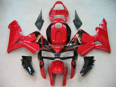 Shop 2005-2006 Honda CBR600RR Motorcycle Fairing - Red Black Canada