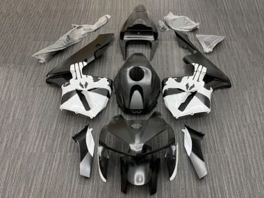 Shop 2005-2006 Honda CBR600RR Motorcycle Fairing Kits - Black White Canada