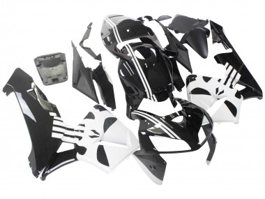 Shop 2005-2006 Honda CBR600RR Motorcycle Fairing - Black White Canada