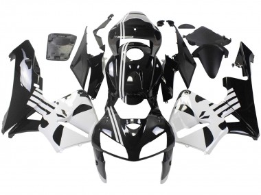 Shop 2005-2006 Honda CBR600RR Motorcycle Fairing - Black White Canada