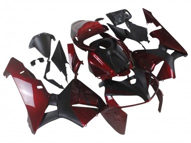 Shop 2005-2006 Honda CBR600RR Motorcycle Fairings - Red Black Canada