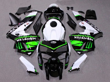 Shop 2005-2006 Honda CBR600RR Motorcycle Fairings - White Black Green Monster Canada