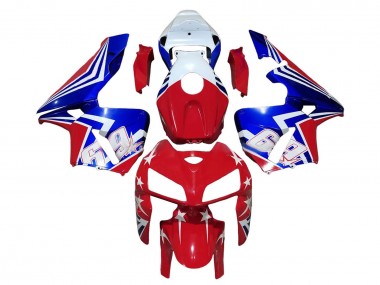 Shop 2005-2006 Honda CBR600RR Motorcycle Fairings - Red White Blue 69 Canada