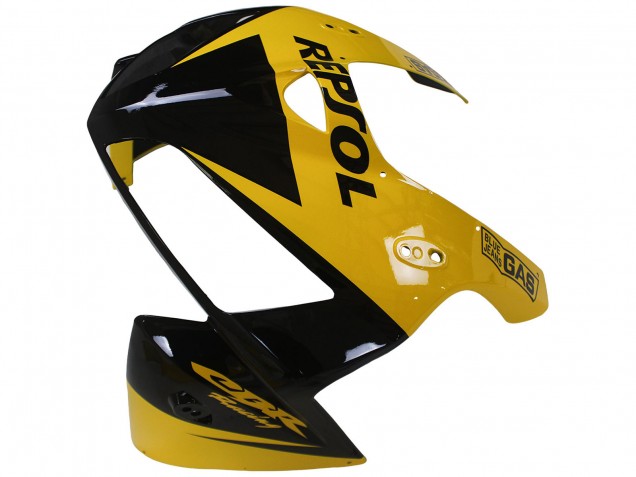 2005-2006 Honda CBR600RR Motorcycle Fairings - Yellow Black Repsol Canada