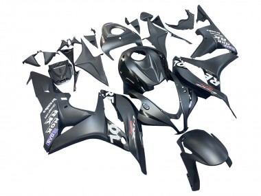 Shop 2007-2008 Honda CBR600RR Motorcycle Fairing - Matte Black White Repsol Canada