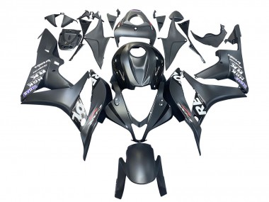 Shop 2007-2008 Honda CBR600RR Motorcycle Fairing - Matte Black White Repsol Canada