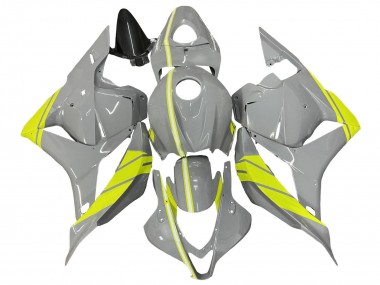 Shop 2009-2012 Honda CBR600RR Motorcycle Fairing Kits - Nardo Grey Yellow Canada