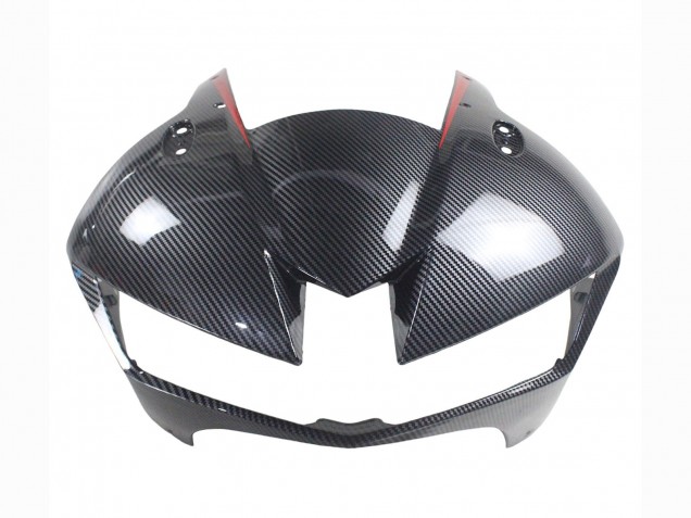 2013-2023 Honda CBR600RR Motorcycle Fairings - Black Carbon Fiber Red Canada