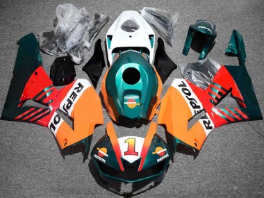 Shop 2013-2023 Honda CBR600RR Motorcycle Fairings - Orange White Red Glossy Black Dark Green Repsol 1 Canada