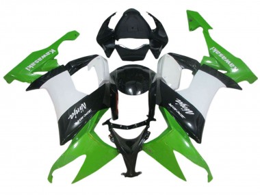 Shop 2006-2007 Kawasaki ZX10R Motorcycle Fairing - Green White Black Canada