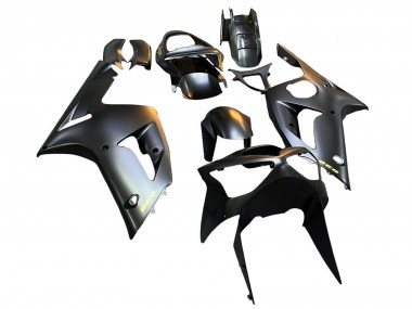 Shop 2003-2004 Kawasaki ZX6R Motorcycle Fairings - Matte Black Gold 636 Canada