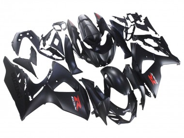 Shop 2007-2008 Suzuki GSXR 1000 Motorcycle Fairings - Matte Black Red Decal Canada