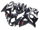 2007-2008 Suzuki GSXR 1000 Motorcycle Fairings - Matte Black Red Decal Canada
