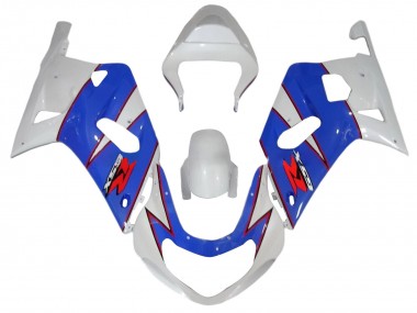 Shop 2001-2003 Suzuki GSXR 600 / GSXR 750 Motorcycle Fairings - White Blue Red Canada