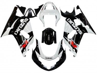 Shop 2001-2003 Suzuki GSXR 600 / GSXR 750 Motorcycle Fairings - White Glossy Black Red Canada