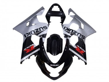 Shop 2001-2003 Suzuki GSXR 600 / GSXR 750 Motorcycle Fairings - Silver Glossy Black Red Canada