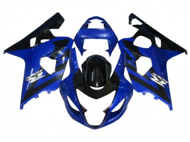 Shop 2004-2005 Suzuki GSXR 600 / GSXR 750 Motorcycle Fairing Kits - Blue Black Canada