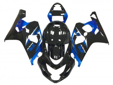 Shop 2004-2005 Suzuki GSXR 600 / GSXR 750 Motorcycle Fairings - Glossy Black Blue Canada