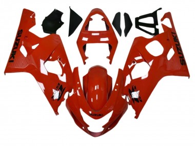 Shop 2004-2005 Suzuki GSXR 600 / GSXR 750 Motorcycle Fairing - Red Black Canada
