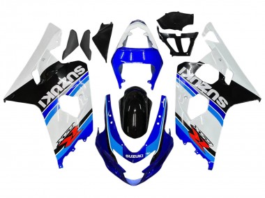 Shop 2004-2005 Suzuki GSXR 600 / GSXR 750 Motorcycle Fairing - White Blue Black Red Canada