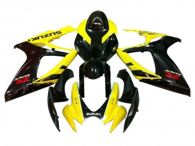 Shop 2006-2007 Suzuki GSXR 600 / GSXR 750 Motorcycle Fairings - Yellow Glossy Black Red Canada