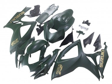 Shop 2006-2007 Suzuki GSXR 600 / GSXR 750 Motorcycle Fairings - Matte Army Green Canada