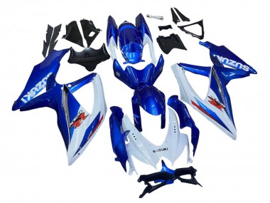 Shop 2008-2010 Suzuki GSXR 600 / GSXR 750 Motorcycle Fairing Kits - Blue White Red Canada