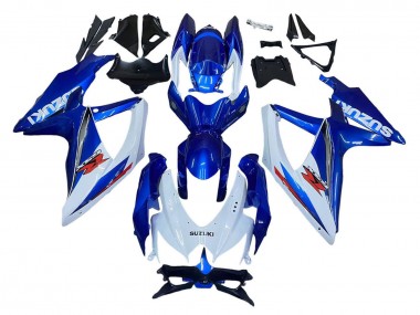 Shop 2008-2010 Suzuki GSXR 600 / GSXR 750 Motorcycle Fairing Kits - Blue White Red Canada
