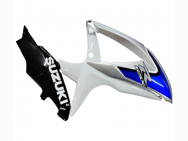 2008-2010 Suzuki GSXR 600 / GSXR 750 Motorcycle Fairings - White Silver Blue Black Canada