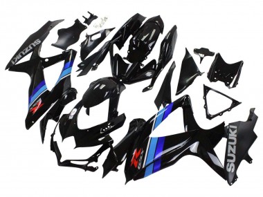 Shop 2008-2010 Suzuki GSXR 600 / GSXR 750 Motorcycle Fairings - Glossy Black Blue Canada