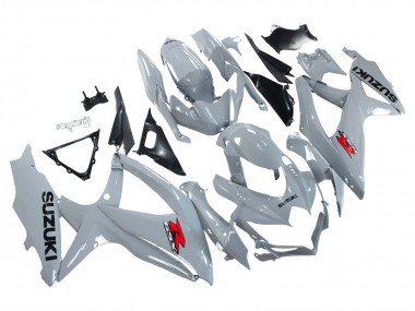 Shop 2008-2010 Suzuki GSXR 600 / GSXR 750 Motorcycle Fairings - Glossy Grey Canada