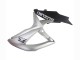 2008-2010 Suzuki GSXR 600 / GSXR 750 Motorcycle Fairings - Silver Matte Black Canada