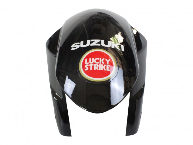2008-2010 Suzuki GSXR 600 / GSXR 750 Motorcycle Fairings - Glossy Black Red White Motul Lucky Strike Canada