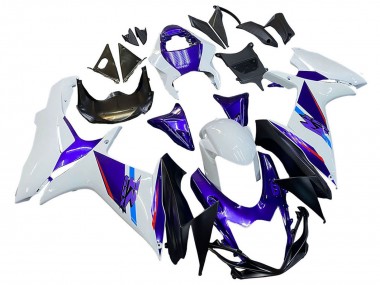 Shop 2011-2024 Suzuki GSXR 600 / GSXR 750 Motorcycle Fairings - Blue Purple White Canada