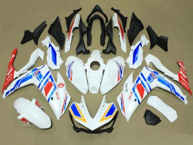 Shop 2015-2018 Yamaha YZF R3/R25 Motorcycle Fairings - White Blue Red Yamalube Canada