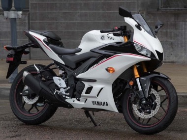 Shop 2015-2018 Yamaha YZF R3/R25 Motorcycle Fairings - White Red Canada