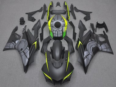 Shop 2022-2024 Yamaha YZF R3/R25 Motorcycle Fairings - Matte Black Grey Yellow Green Canada