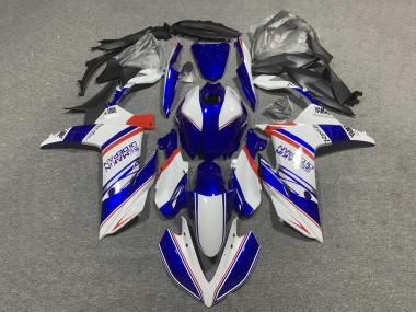 Shop 2022-2024 Yamaha YZF R3/R25 Motorcycle Fairings - Blue White Red Semakin Didepan Canada