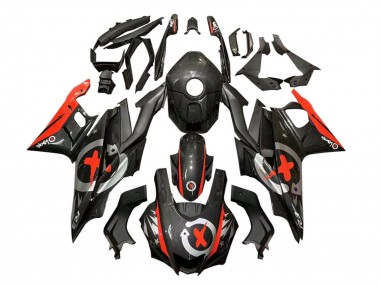 Shop 2022-2024 Yamaha YZF R3/R25 Motorcycle Fairings - Black Carbon Fiber Style Red Silver Canada