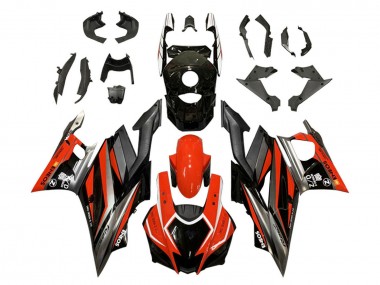 Shop 2022-2024 Yamaha YZF R3/R25 Motorcycle Fairings - Red Grey Black ENEOS Canada