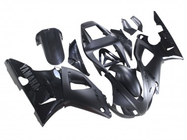 Shop 1998-1999 Yamaha YZF 1000 R1 Motorcycle Fairings - Matte Black Glossy Black Canada