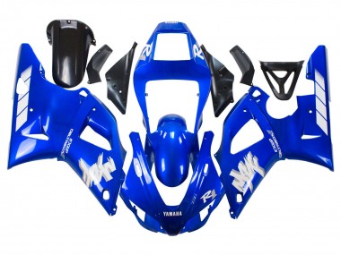 Shop 1998-1999 Yamaha YZF 1000 R1 Motorcycle Fairings - Blue White Canada
