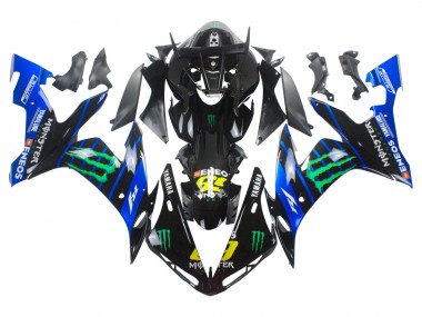 Shop 2004-2006 Yamaha YZF 1000 R1 Motorcycle Fairings - Blue Black Yellow Green Monster Yamalube ENEOS 69 Canada