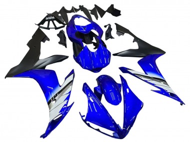 Shop 2004-2006 Yamaha YZF 1000 R1 Motorcycle Fairings - Blue White Matte Black Canada