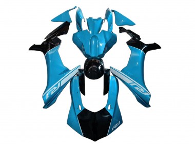 Shop 2020-2025 Yamaha YZF 1000 R1 Motorcycle Fairing - Blue Glossy Black Canada