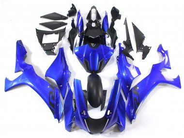 Shop 2020-2025 Yamaha YZF 1000 R1 Motorcycle Fairings - Blue Matte Black Canada