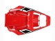 2003-2004 Yamaha YZF R6 Motorcycle Fairing - White Red Glossy Black Canada