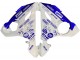 2003-2004 Yamaha YZF R6 Motorcycle Fairings - White Blue GYTR Canada